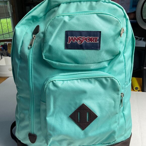 Jansport Turquoise Backpack - Picture 4 of 13